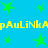 Blue background with green stars and yellow text repeating 'pAuLiNkApAuLiNkA' in two horizontal bands.