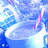 Pixelated blue background with white and purple light effects, red text reading "Coco?Check Fire?Check His Love? Not Yet..." on the right side.