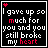 Four identical black square with white pixelated text reading "I gave up so much for you and you still broke my heart" where "much" and "heart" are red, each containing a small red plus sign in the top-left corner