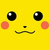 Pixelated yellow face with black eyes, red cheeks, and a small mouth showing varying cheek blushing across frames.