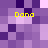 Pixelated purple background with four yellow 'Dana' text instances in a arrangement, each letter rendered as blocky digital pixels