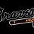 Pixelated logo with stylized text and a horizontal bar, featuring dark background and metallic gray, brown, and orange tones.