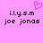 Pixelated pink background with black text and a pink heart symbol above the text.