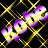 Pixelated animation of three figures in yellow and purple Lakers-themed outfits against a black chain-link fence background with 'LAKERS' text above.