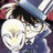A pixelated anime-style character with dark hair and a blue headband appears on the left side of a contact sheet, while the right side displays white text reading "Anime IM" above smaller text that may be "c0m" against a black background.