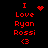 Red pixelated text and symbols on black background with two animation variations: heart symbol and starburst pattern.