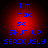 Four identical red circular backgrounds with blue pixelated text reading "I'm mad so... SHUT UP SERIOUSLY" arranged in a