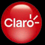 Red glossy sphere with white 'Claro' text and exclamation mark, blue stylized human figure, yellow rectangle with 'CTBC', green triangle, white square with 'BrasilTelecom', purple oval with 'TIM', orange rounded shape with 'oi'