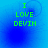 Green pixelated text "I LOVE DEVIN" on blue gradient background with subtle circular patterns.
