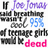 Pixelated text on a split background: left side white with black and blue text, right side purple with pink text reading "We Love You Joe!".