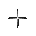 13 distinct starburst and cross-shaped pixel art icons in grayscale, varying by size and radiating lines