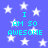 Blue background with white stars and cyan text reading "I AM SO AWESOME" repeated four times in a pattern