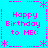 Pixelated cyan background with pink text and decorative elements repeating in a pattern