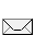 Pixelated envelope icons in various states of opening and closing, displayed across on a gray background