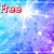 Pixelated blue-purple starry background with red text and symbols changing across four quadrants.