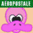 Six pixelated octopus-like characters in a , each with large eyes and distinct color variations under 'AEROPPOSTALE' text banners