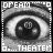 A 48x48 pixel animated contact sheet showing three grayscale frames of a stylized eye with text elements, arranged in a 2x2 grid with one empty cell.