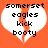 Two identical pixelated heart-shaped icons with orange backgrounds, each containing black text and a vertical red line dividing the heart.