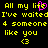 Yellow pixelated text on black background with pink heart replacing 'o' in 'life' and yellow '<3' symbols below, repeated twice.
