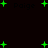 Green plus signs scattered across a dark background with faint repeated text "Paige" visible behind them.