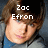 A four- shows a person with brown hair and blue clothing, with pixelated text changing