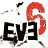 A 3x2 contact sheet of six animated frames from a buddy icon featuring pixelated text, grayscale portraits, and stylized red accents on dark backgrounds.