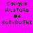 Four pixelated text in a display identical text on distinct background colors: pink, purple, blue, and dark purple