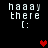 Pixelated text and heart symbols animate on a black background with white and red elements.