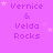 A static image with a bright pink background displaying repeated text and small white stars.