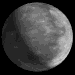 Twelve grayscale moon phases arranged in a , each showing a distinct lunar surface with craters and maria, transitioning from new to full and back to new