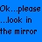 Static pixelated text icon on solid blue background with dark blue lettering and light blue transparency artifacts.