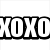 Black and white pixelated text 'HOHO' in bold block letters on a plain background.