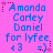 Pixelated text on a bright pink background with blue and purple elements, showing repeated names and symbols.