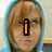 A four- shows a person with light brown hair and blue clothing, each displaying different orange text overlays