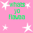 Pink background with white star shapes and green pixelated text reading "whats yo flavaa" in four repeated sections.