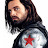 Pixelated static image of a person with long dark hair wearing a jacket featuring a red star emblem on the chest, set against a plain white background.