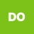 Green background with white pixelated text 'DO' centered in the frame.
