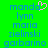 Green background with blue text listing names and a pink heart symbol above the first name.