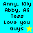 Pixelated text on colored backgrounds with star symbols; blue, green, yellow display names and 'Love you Guys' with stars