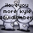 Pixelated image of two white cartoon figures with black outlines holding hands, overlaid with pixelated text reading "iloveyou more kyle davidlamber".