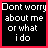 A 5x5 grid of animated contact sheet frames showing a pixel art animation with red and white text on black backgrounds, displaying sequential changes in phrases about personal boundaries and drama.