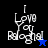 Four display 'I Love You' text with 'Bolognese' below, each with distinct background colors and star symbols