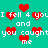 Pixelated teal background with repeated red heart symbols and white text reading "I fell 4 you and you caught me" in a pattern