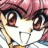 A pixelated anime-style character face with pink hair and brown eyes on the left, next to a black background with white text reading "Anime IM" and "COM" in stylized fonts.