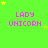 Green background with repeated 'LADY UNICORN' text in pink, yellow stars scattered throughout, and a gray rectangle in the bottom-right corner.