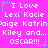 A static image with a bright pink background displays repeated text in white pixelated font, each instance framed by small cyan and purple stars.