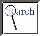 Pixelated search icon with magnifying glass and 'Search' text, displayed in a of identical frames