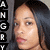A pixelated close-up of a person's face with dark hair, next to vertical text reading "ANGRY" in white block letters on black squares.