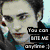 six distinct pixelated images with overlaid text, each depicting different subjects and phrases