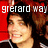 four showing a person with brown hair against a red background, with text overlays in white pixelated font